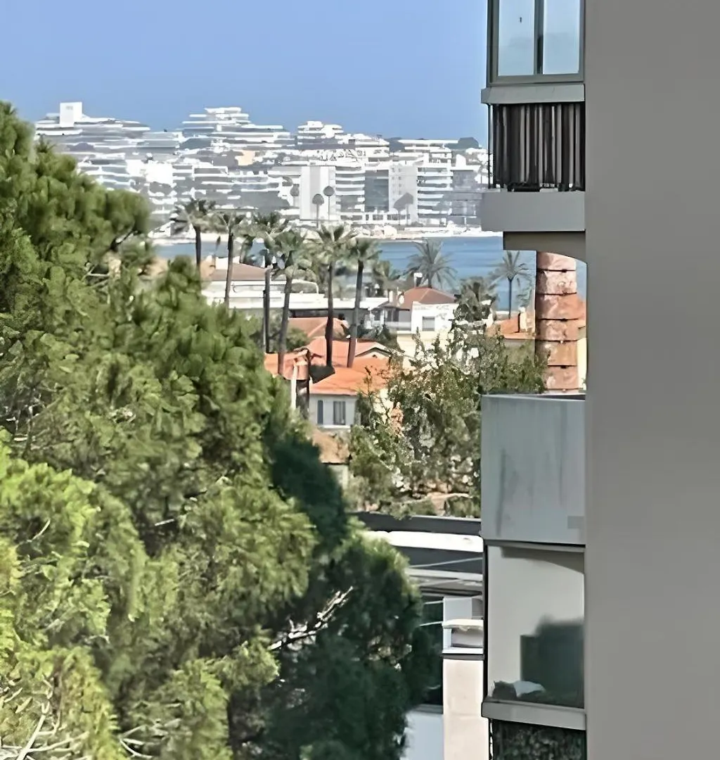 Elegant Appartement 2Pieces Piscinevue Mer Parking Vallauris